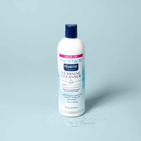 limpiador femenino con de ácido bórico 